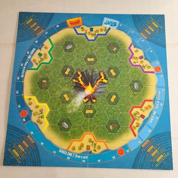 Stratus Games Eruption Volcano Game Complete - Picture 7 of 7